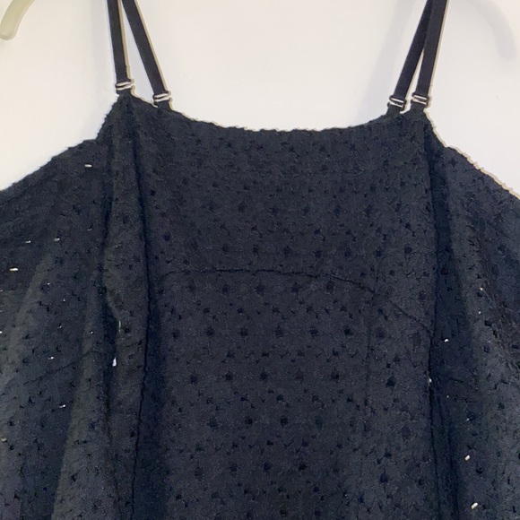 Free People Eyelet Mini Dress - Picture 3 of 7